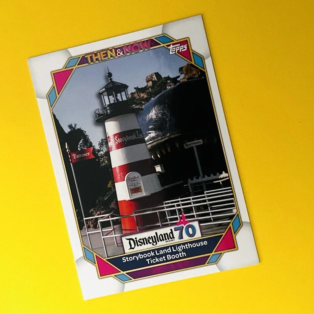 2025 Topps Disneyland 70th Storybook Land‎ Lighthouse Ticket Booth #32